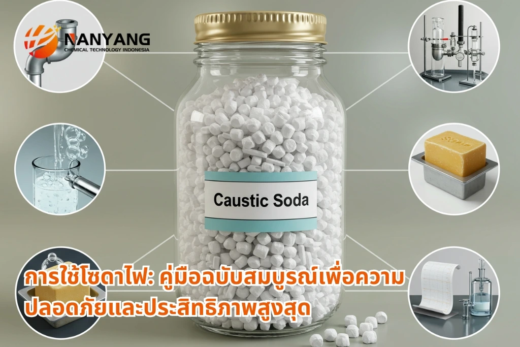 การใช้โซดาไฟ คู่มือฉบับสมบูรณ์เพื่อความปลอดภัยและประสิทธิภาพสูงสุด