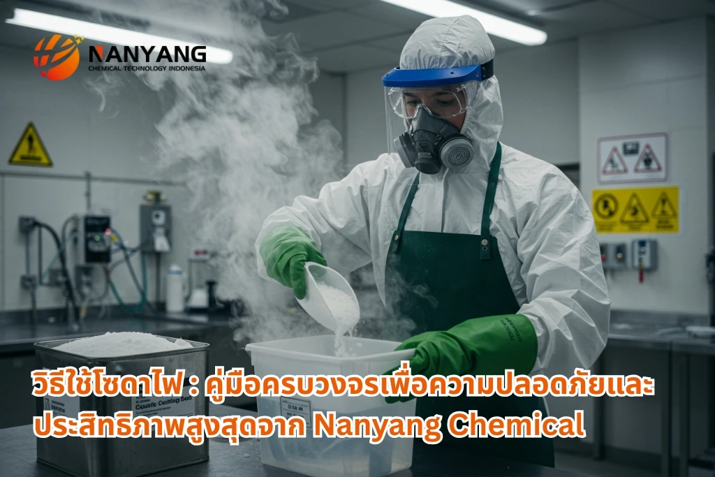 วิธีใช้โซดาไฟ คู่มือครบวงจรเพื่อความปลอดภัยและประสิทธิภาพสูงสุดจาก Nan